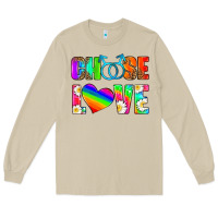 Mushroom choose love (gay) Long Sleeve Tee - HRA Design Shop