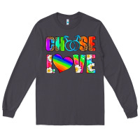 Smoke choose love (gay) Long Sleeve Tee - HRA Design Shop