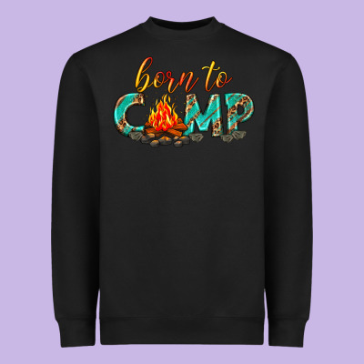 Heavyweight Sweatshirt born to camp