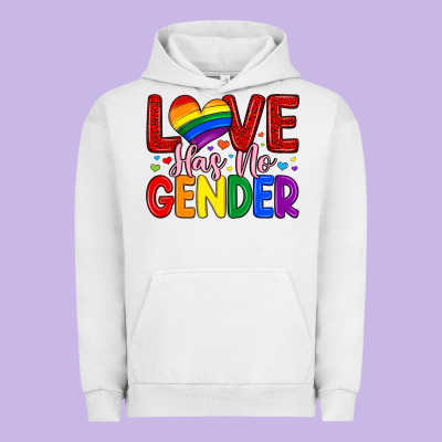 Love Has No Gender Urban Hoodie Designed By Artiststas