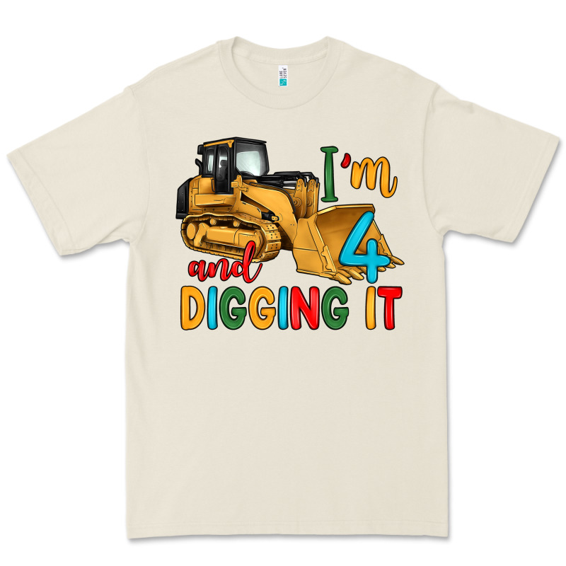 I'm 4 And Digging It Premium Tee by Artiststas | Teevron