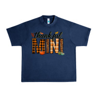 Navy thankful mini Urban Heavy Tee - texasbilliewilder
