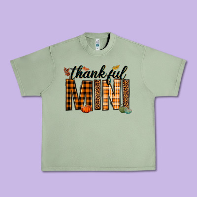 Thankful Mini Urban Heavy Tee Designed By Texasbilliewilder