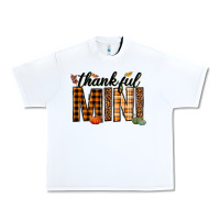 White thankful mini Urban Heavy Tee - texasbilliewilder