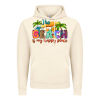 Vintage Artic the beach is my happy place Vintage Hoodie - RanaPortraitStore