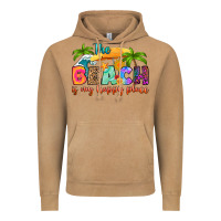 Vintage Camel the beach is my happy place Vintage Hoodie - RanaPortraitStore