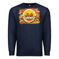 Navy hello summer watermelon lemon Premium Sweatshirt - Jasminsmagicworld