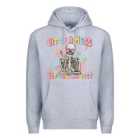 Heather Grey bit of a mess but doing my best Premium Hoodie - MaliasSmallBusiness