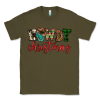 Army Green howdy christmas Classic Tee - FaDigitalArtStudio