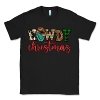 Black howdy christmas Classic Tee - FaDigitalArtStudio