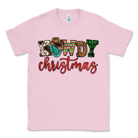 Bubblegum Pink howdy christmas Classic Tee - FaDigitalArtStudio