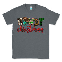 Charcoal Heather howdy christmas Classic Tee - FaDigitalArtStudio