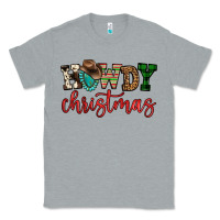 Heather Grey howdy christmas Classic Tee - FaDigitalArtStudio