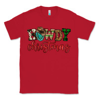 Red howdy christmas Classic Tee - FaDigitalArtStudio