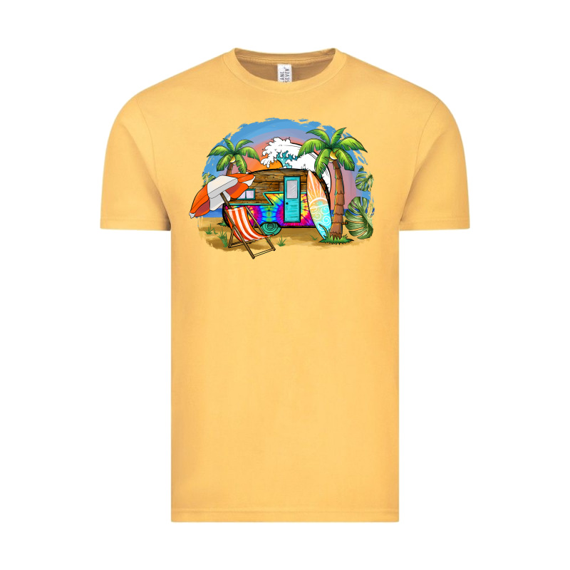 Camp Life Beach Vintage Tee by BarkalooDesign | Teevron