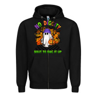 Black no diggity bout to bag it up Zipper Hoodie - Artiststas