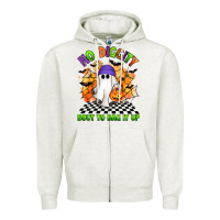 Oatmeal Heather no diggity bout to bag it up Zipper Hoodie - Artiststas