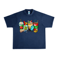 Navy teacher coffee cups Urban Heavy Tee - Zillion Design Studio