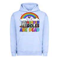 Pigment Grape Ice gender roles are dead Urban Hoodie - Artiststas