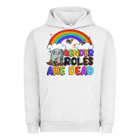 Pigment Lunar Rock gender roles are dead Urban Hoodie - Artiststas