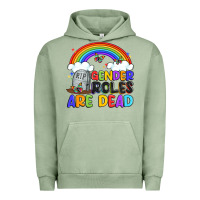 Pigment Oil Green gender roles are dead Urban Hoodie - Artiststas