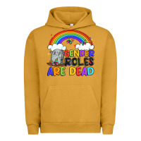 Pigment Peanut Butter gender roles are dead Urban Hoodie - Artiststas