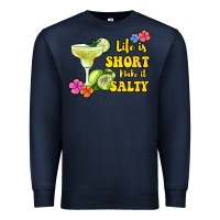 Navy life is short make it salty Premium Sweatshirt - Jasminsmagicworld