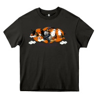 Asphalt Hallowen Panda Heavy Core Tee - LillyAllenDesigns