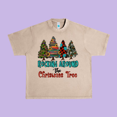 Rocking Around The Christmas Tree, Rocking, Around The, Christmas Tree Urban Heavy Tee Designed By Ranaportraitstore
