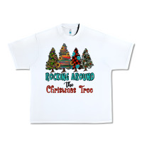 White rocking around the christmas tree, Rocking, Around The, Christmas Tree Urban Heavy Tee - RanaPortraitStore