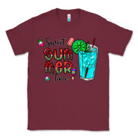 Burgundy sweet summer time Classic Tee - CowhideDigitalArt