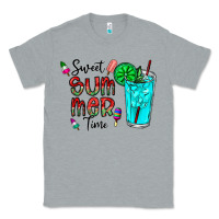Heather Grey sweet summer time Classic Tee - CowhideDigitalArt