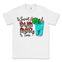 White sweet summer time Classic Tee - CowhideDigitalArt
