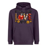 Plum mama's little love bug Heavyweight Hoodie - LillyAllenDesigns