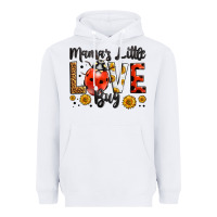 White mama's little love bug Heavyweight Hoodie - LillyAllenDesigns
