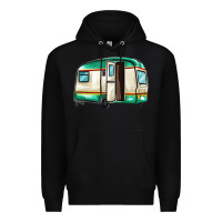 Black caravan Premium Hoodie - MaliasSmallBusiness