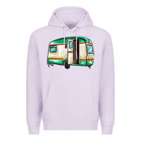 Lilac caravan Premium Hoodie - MaliasSmallBusiness