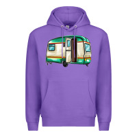 Purple caravan Premium Hoodie - MaliasSmallBusiness