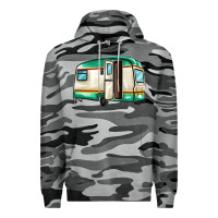 Slate Camo caravan Premium Hoodie - MaliasSmallBusiness