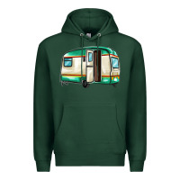 Sports Green caravan Premium Hoodie - MaliasSmallBusiness
