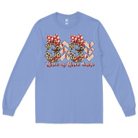 Colony Blue three up theree down Long Sleeve Tee - RacoonDesign