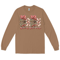 Toasted Coconut three up theree down Long Sleeve Tee - RacoonDesign