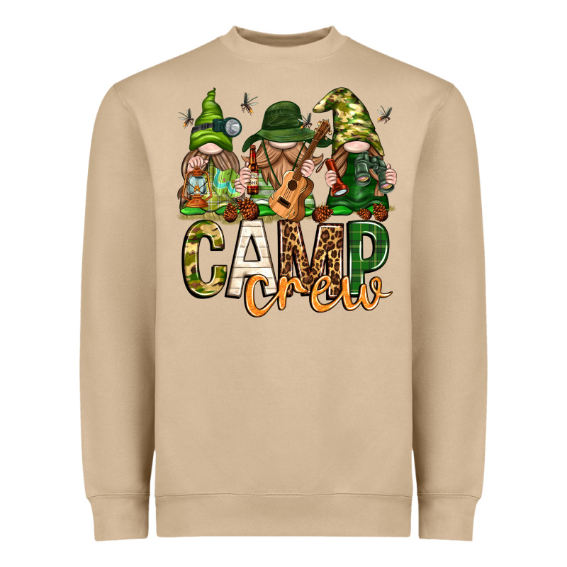Camp Crew With Gnomies Heavyweight Sweatshirt by texasbilliewilder | Teevron
