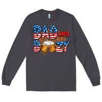 Smoke bad and boozy usa Long Sleeve Tee - AdoDesignShop