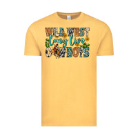 Vintage Mustard wild west long live cowboys Vintage Tee - Zillion Design Studio