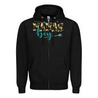 Black mama's boy Zipper Hoodie - AdoDesignShop