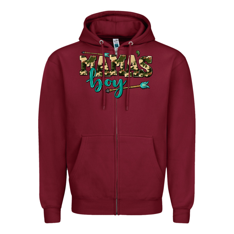 Mama's Boy Zipper Hoodie by AdoDesignShop | Teevron