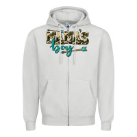 Dove Grey mama's boy Zipper Hoodie - AdoDesignShop