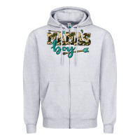 Heather Grey mama's boy Zipper Hoodie - AdoDesignShop