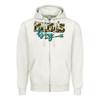Oatmeal Heather mama's boy Zipper Hoodie - AdoDesignShop